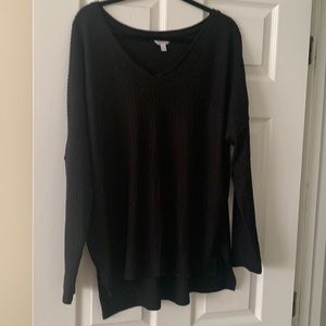 Time and Tru Tunic. Black. Size Large.